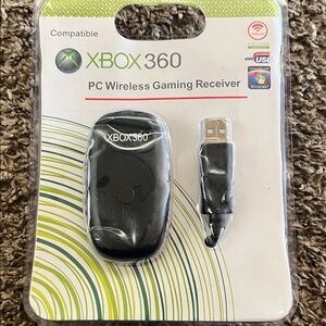 Xbox 360 Black PC Wireless Gaming Receiver